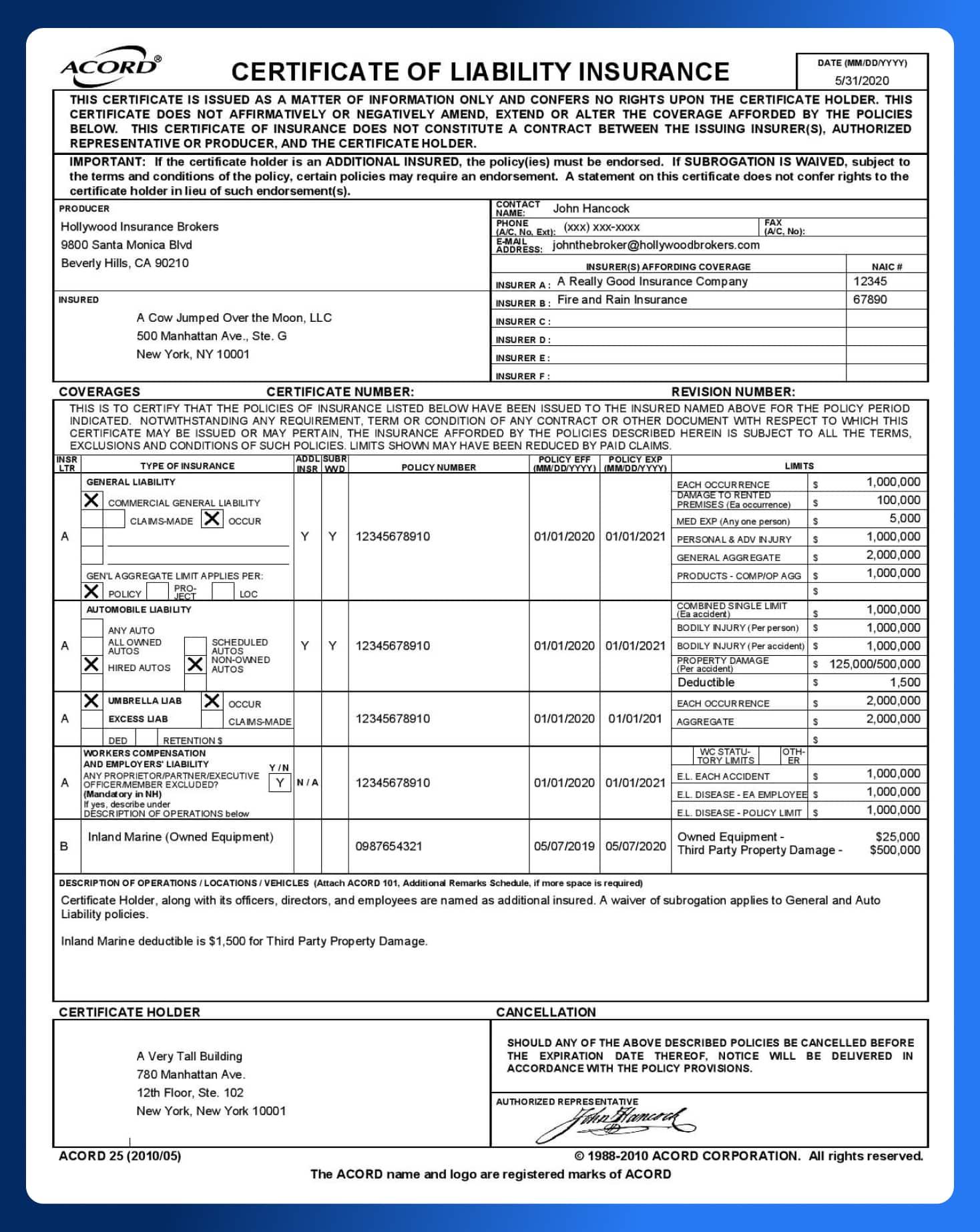 Key Considerations When Handling Insurance Certificates in Logistics