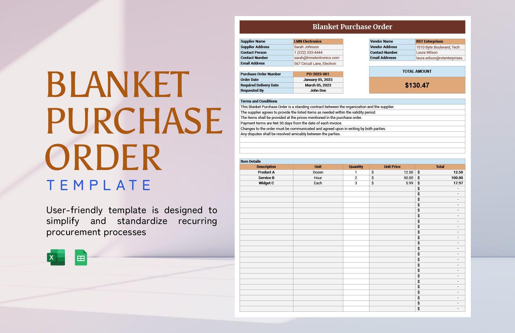 Understanding Blanket Orders​ in Logistics