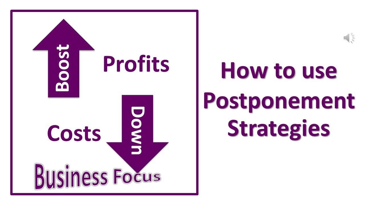 Understanding the‌ Impact of Postponement Strategies‌ on‍ Logistics Efficiency