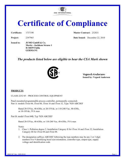 Key⁣ Requirements for Obtaining ​a Certificate of Compliance