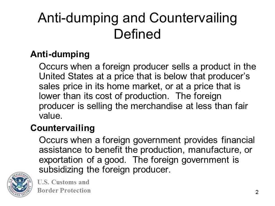 Overview of‍ Countervailing Duties in International Trade